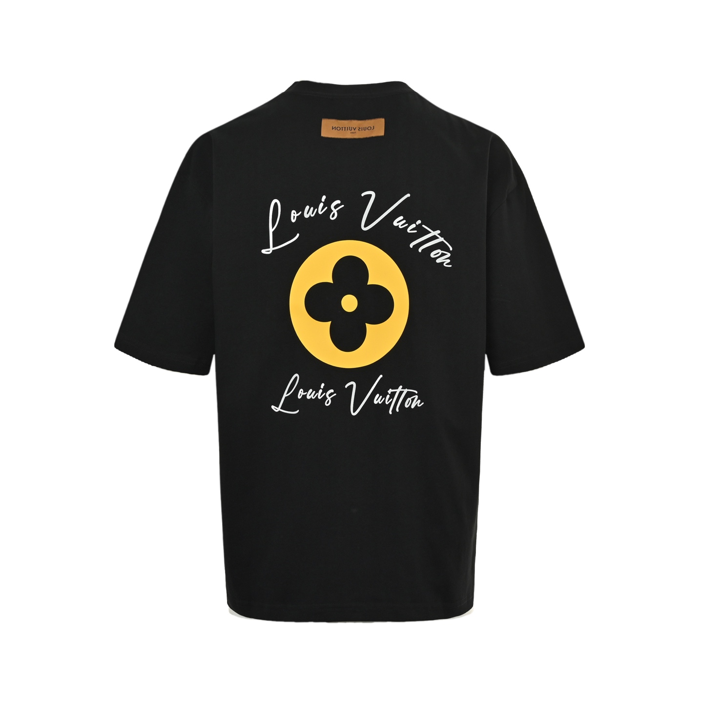 25ss Yellow Cross Short Sleeve T-Shirt