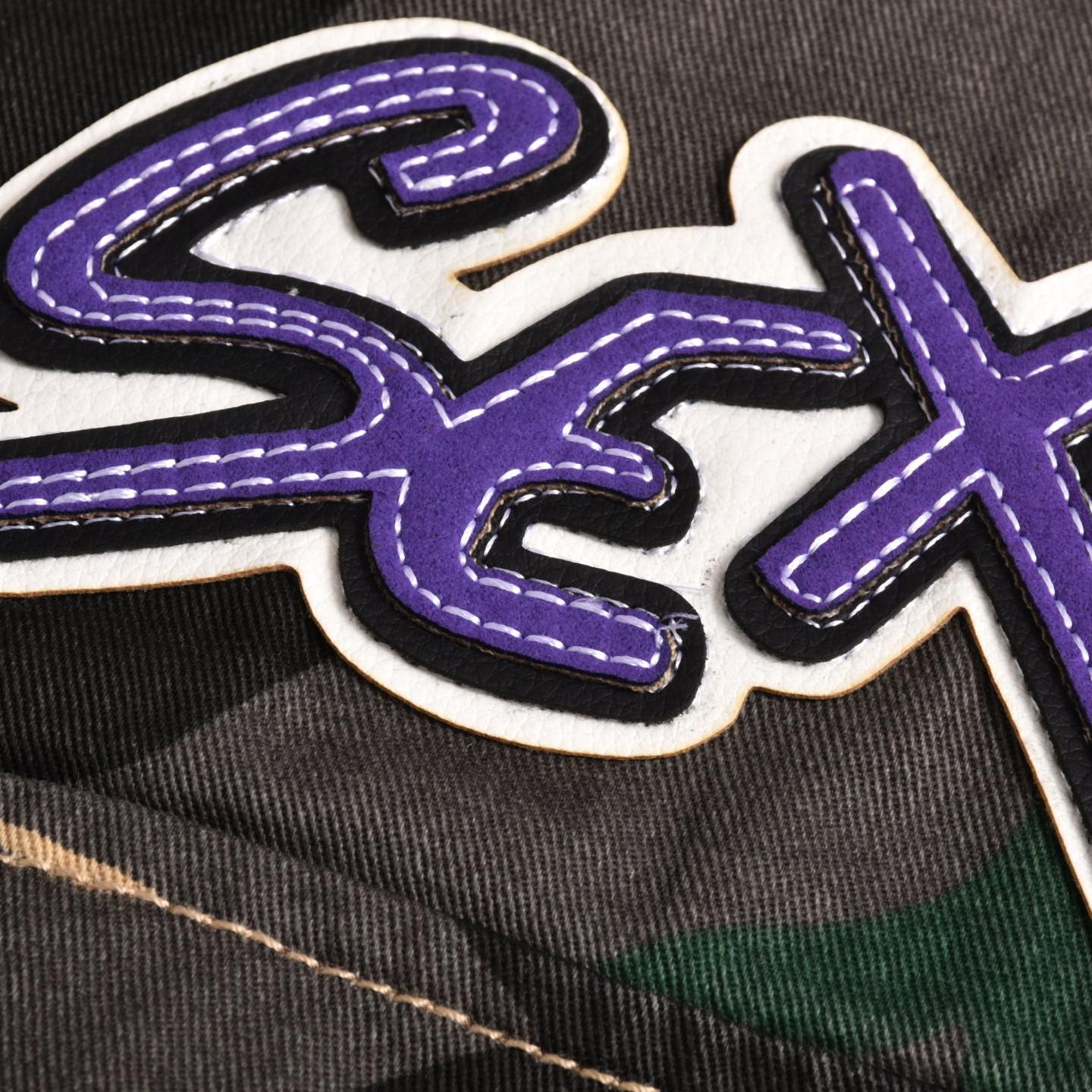 Cross camouflage short-sleeved shirt