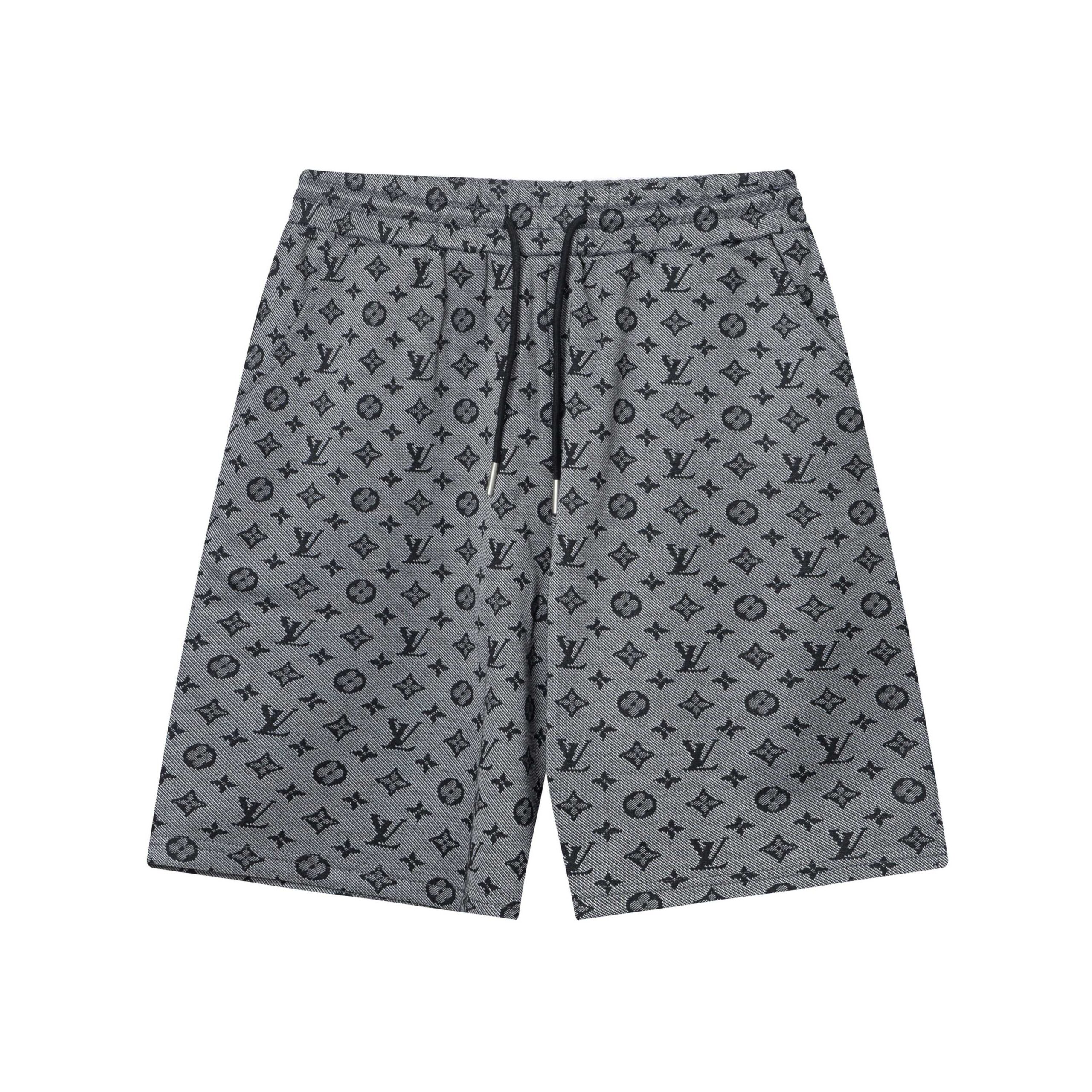 0319 Summer Jacquard Knitted Shorts