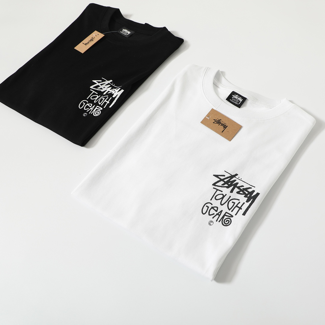 Screen printed short sleeve T-shirt