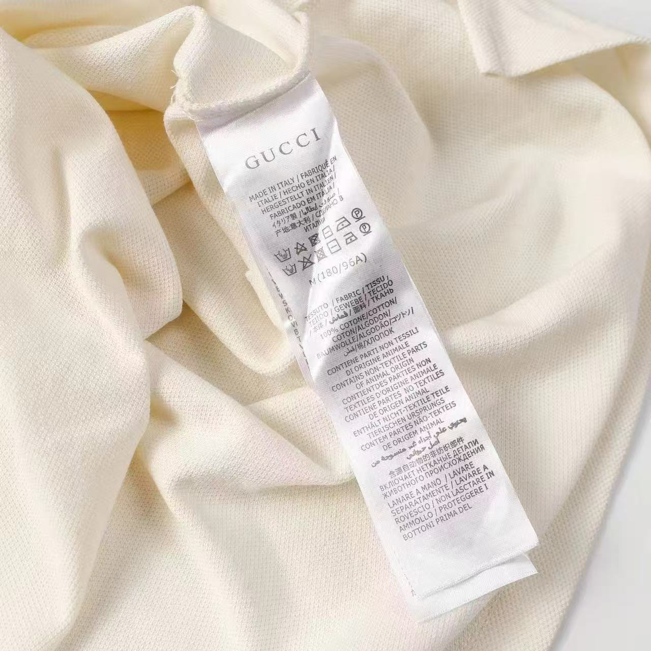 Embroidered Patch Polo Shirt