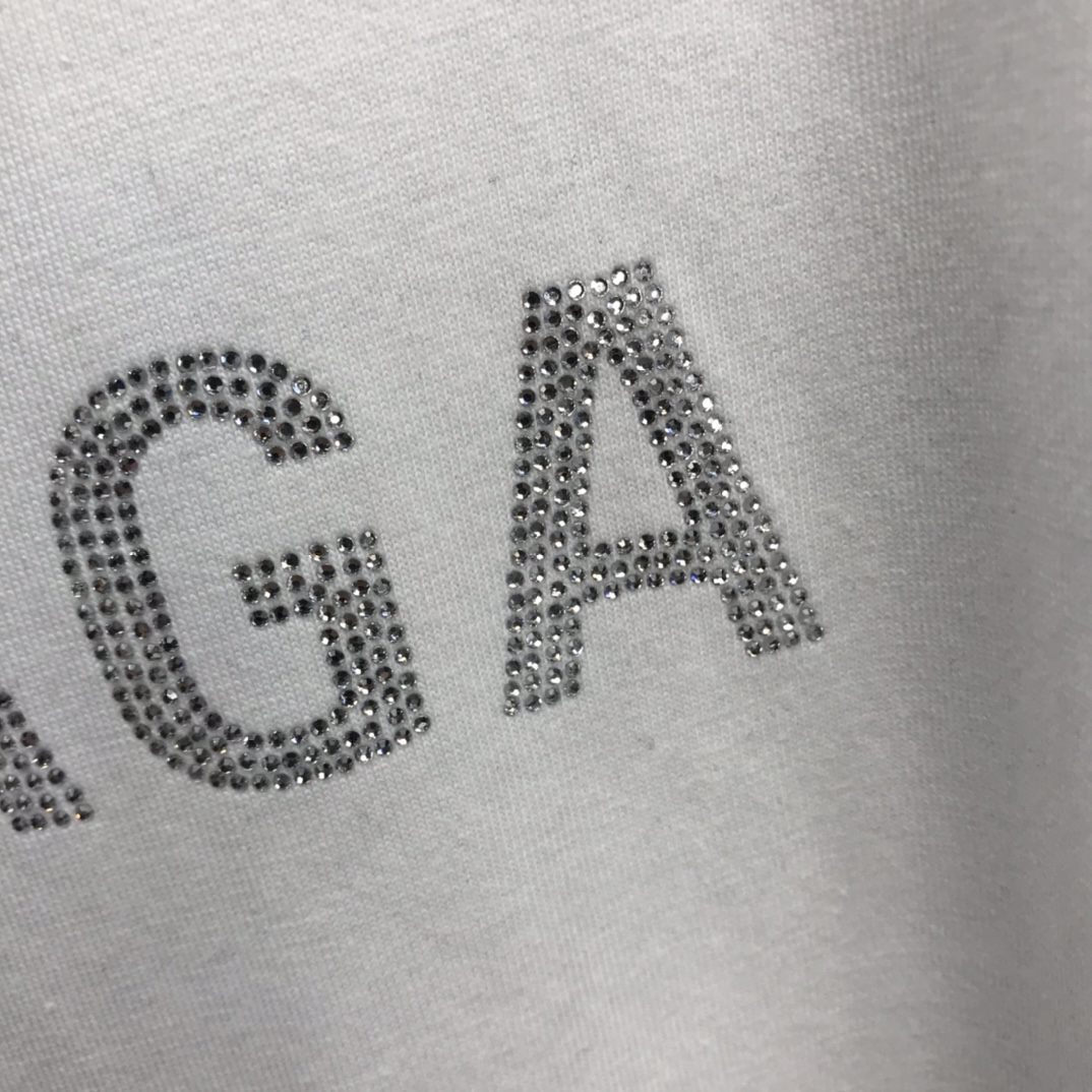 New style hot diamond short-sleeved T-shirt