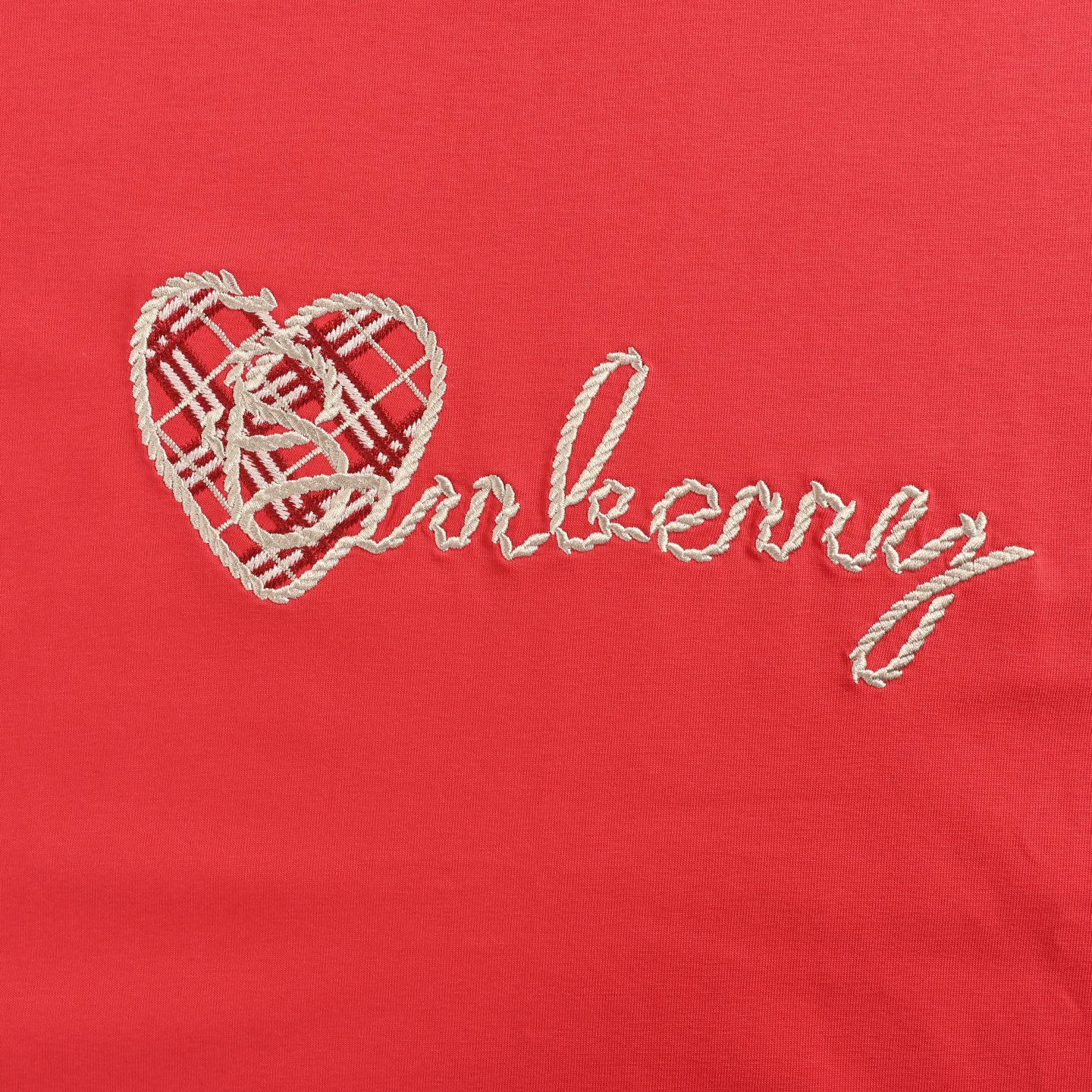 25SS Valentine's Day Limited Edition Heart Embroidery T-Shirt
