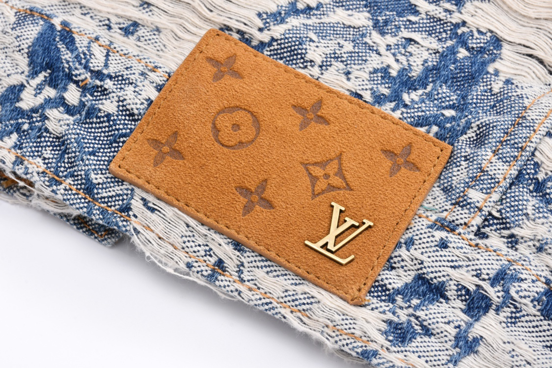 Fringed Denim Coat Jacket