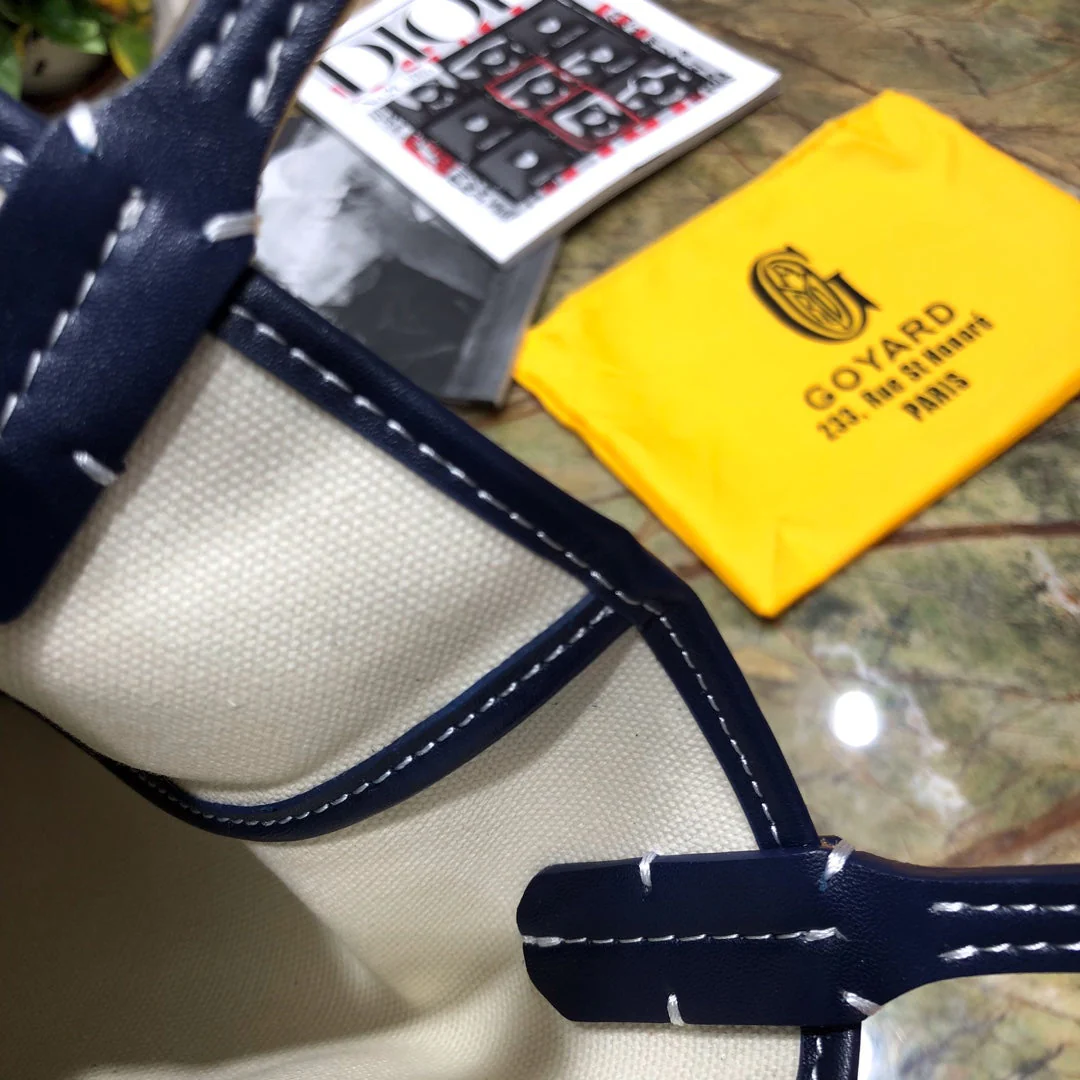 Shopping Bag 22cm Navy Blue