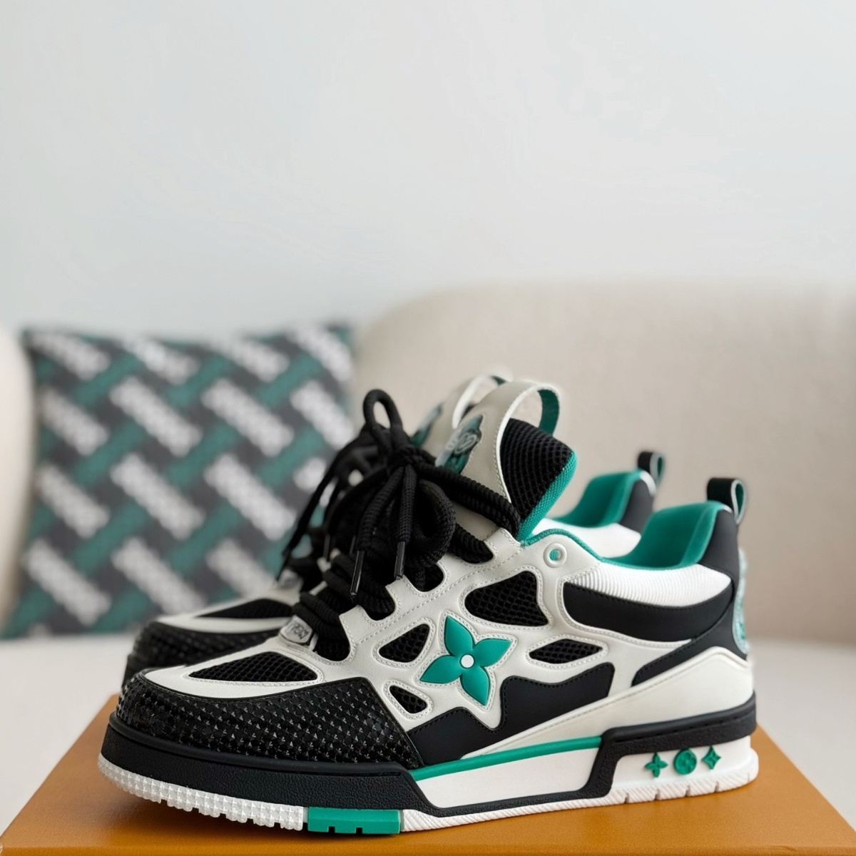 Two-tone sneakers