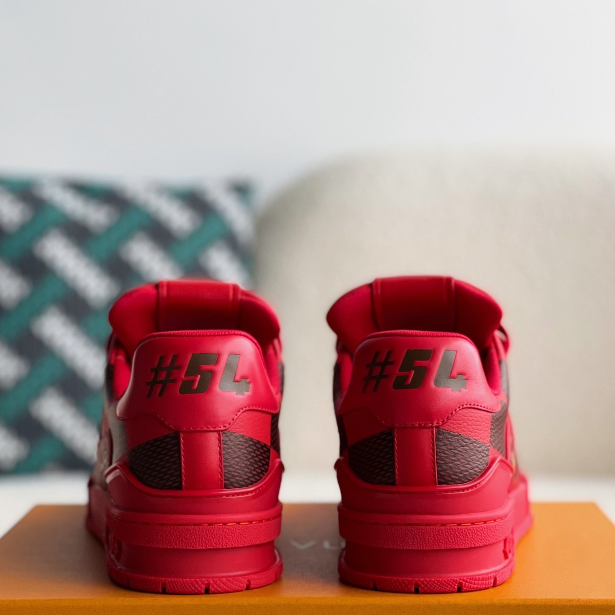 Trainer Red Sneaker