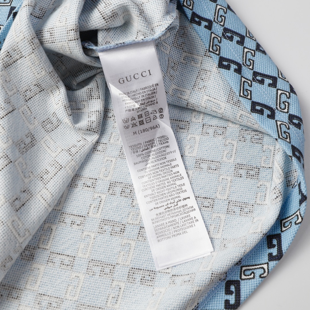 Piqué Fabric Printed Letter Polo