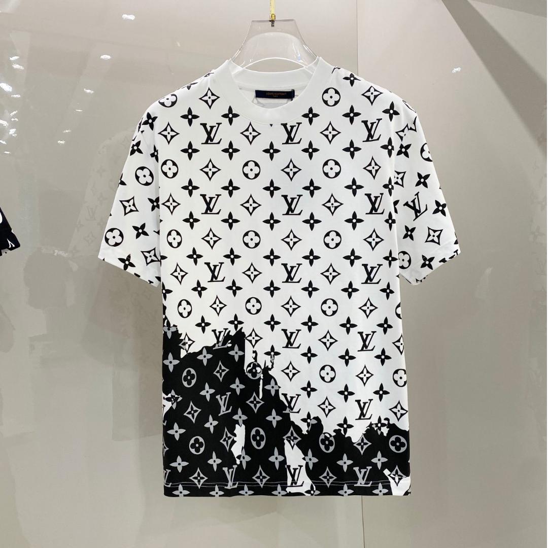 All over print cotton T-shirt