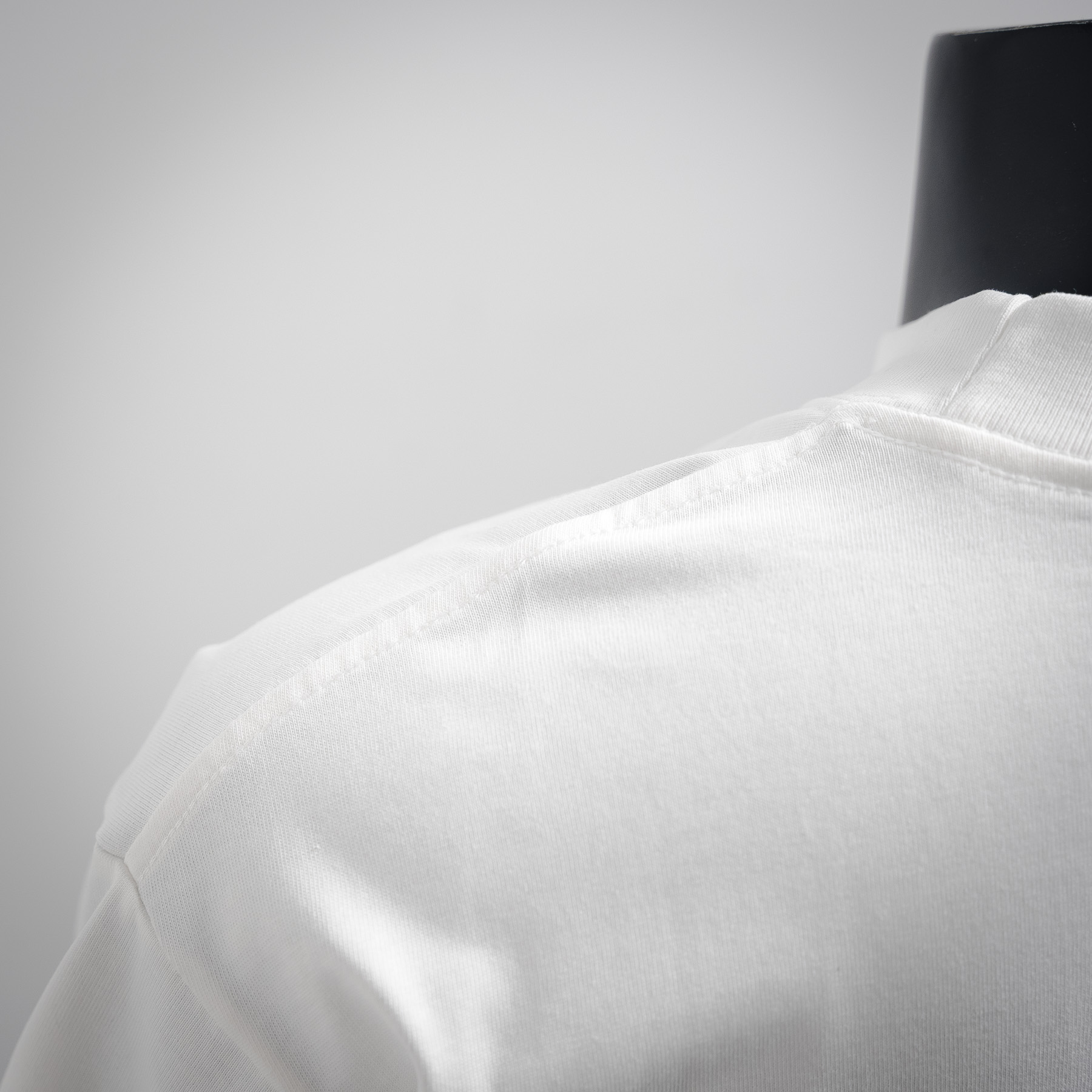 25SS Green Puff Print Letter Logo T-Shirt