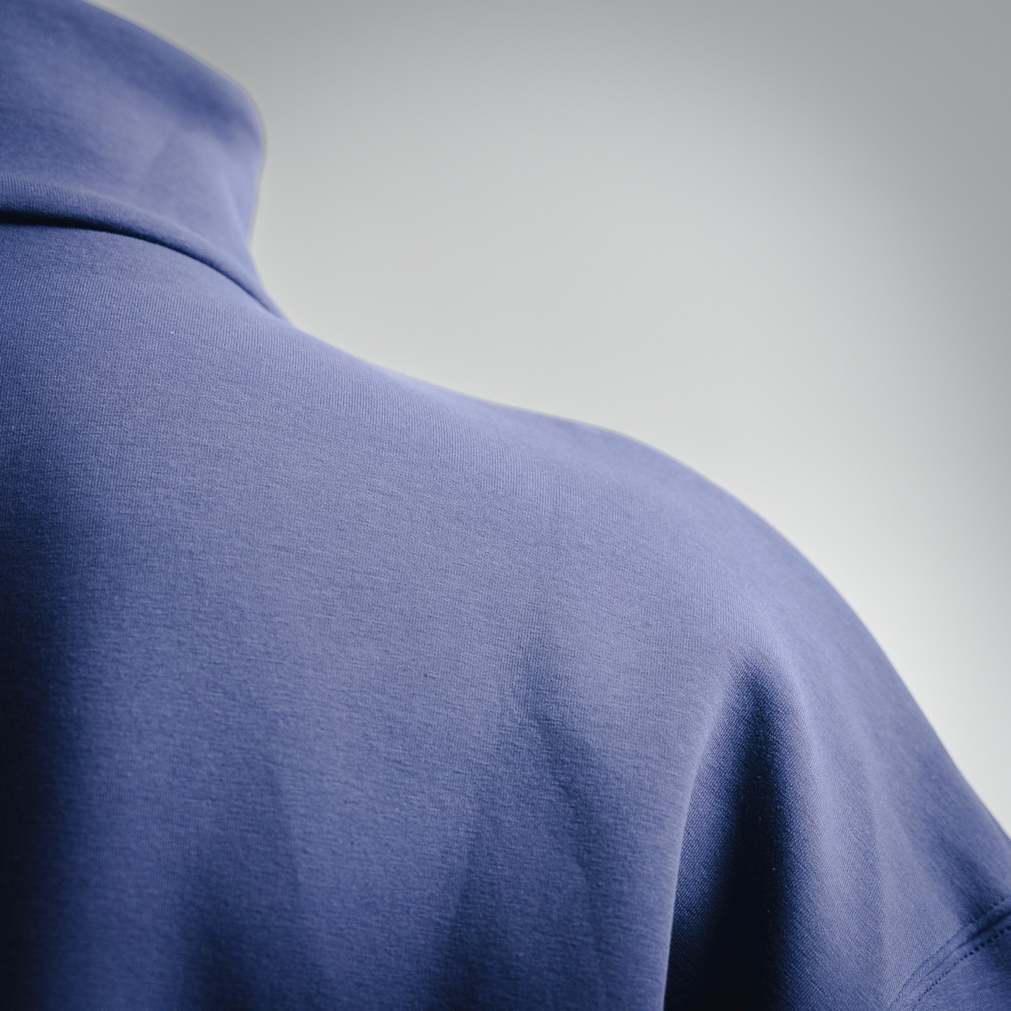 Yellow Letter Applique Half-Zip Sweatshirt