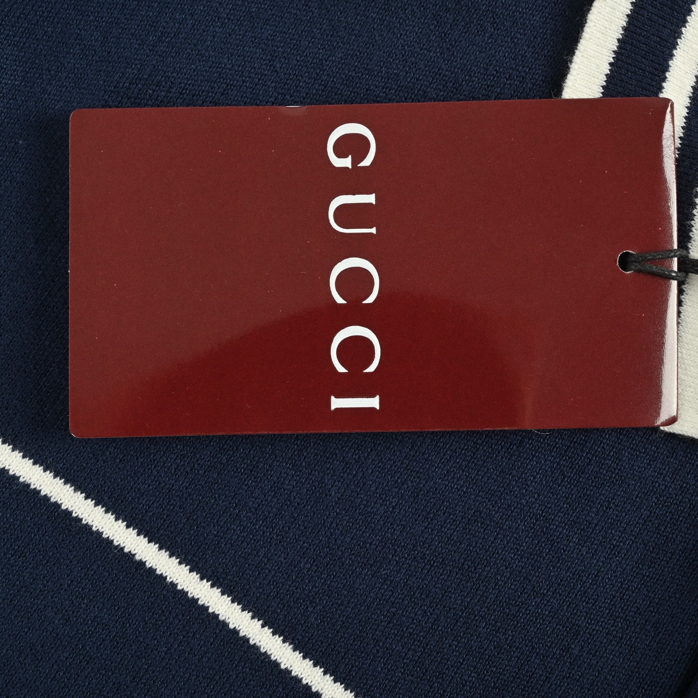 25ss Striped Knit Polo Shirt