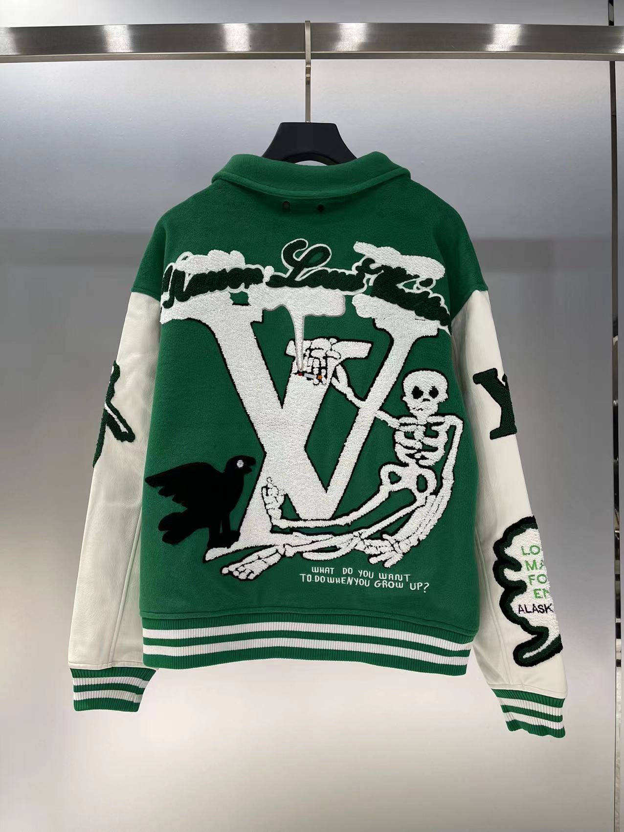 Green Baseball Jacket