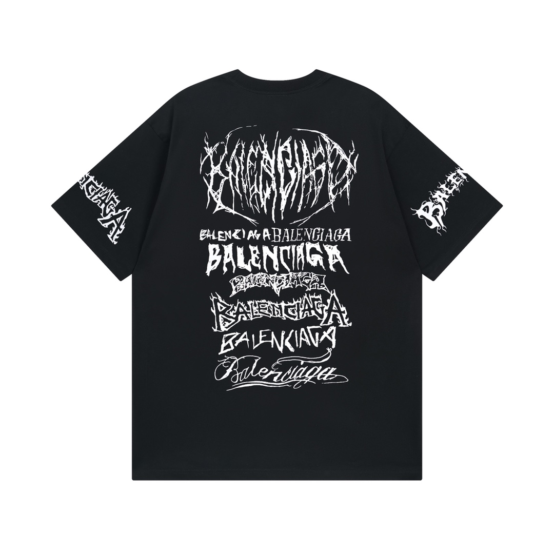 Black Lettering T-Shirt