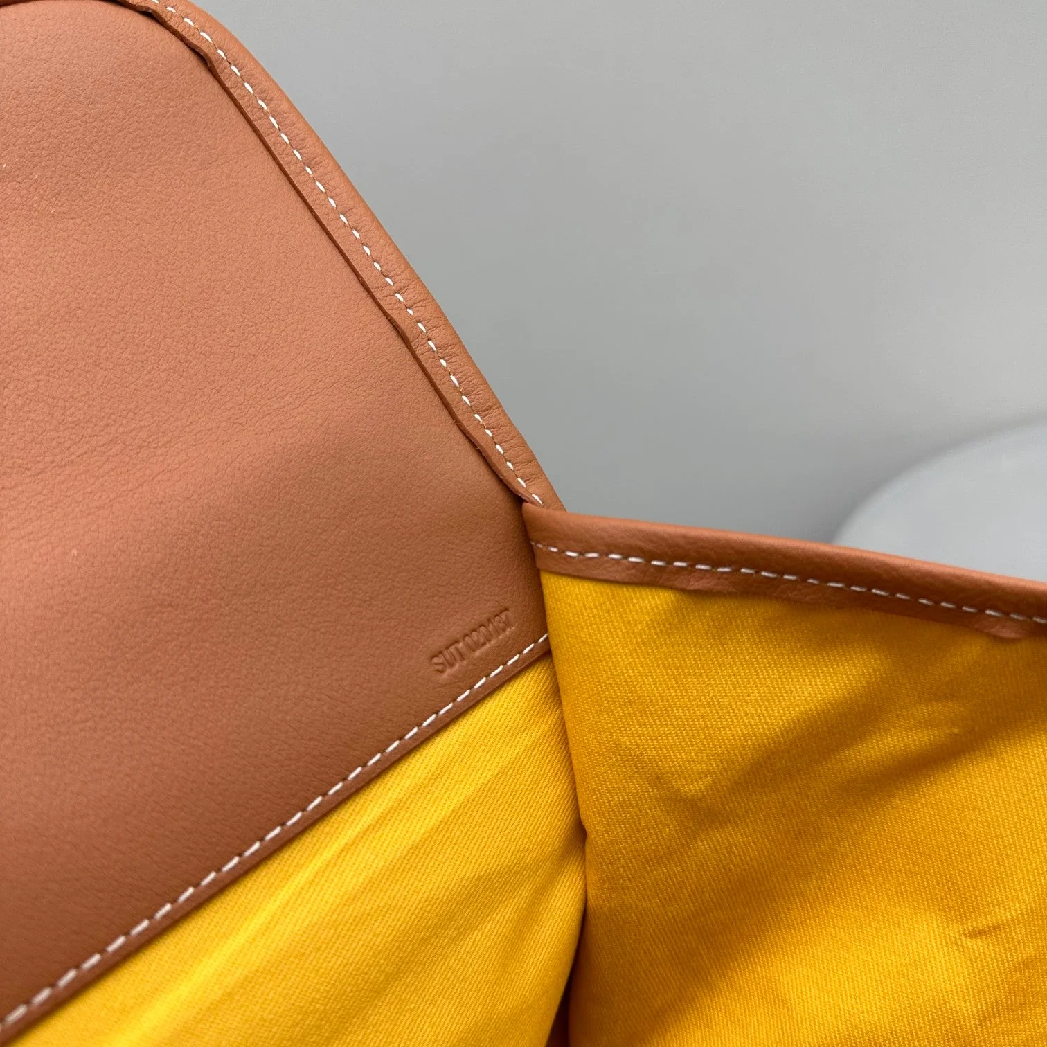 Brown And Orange Backpack