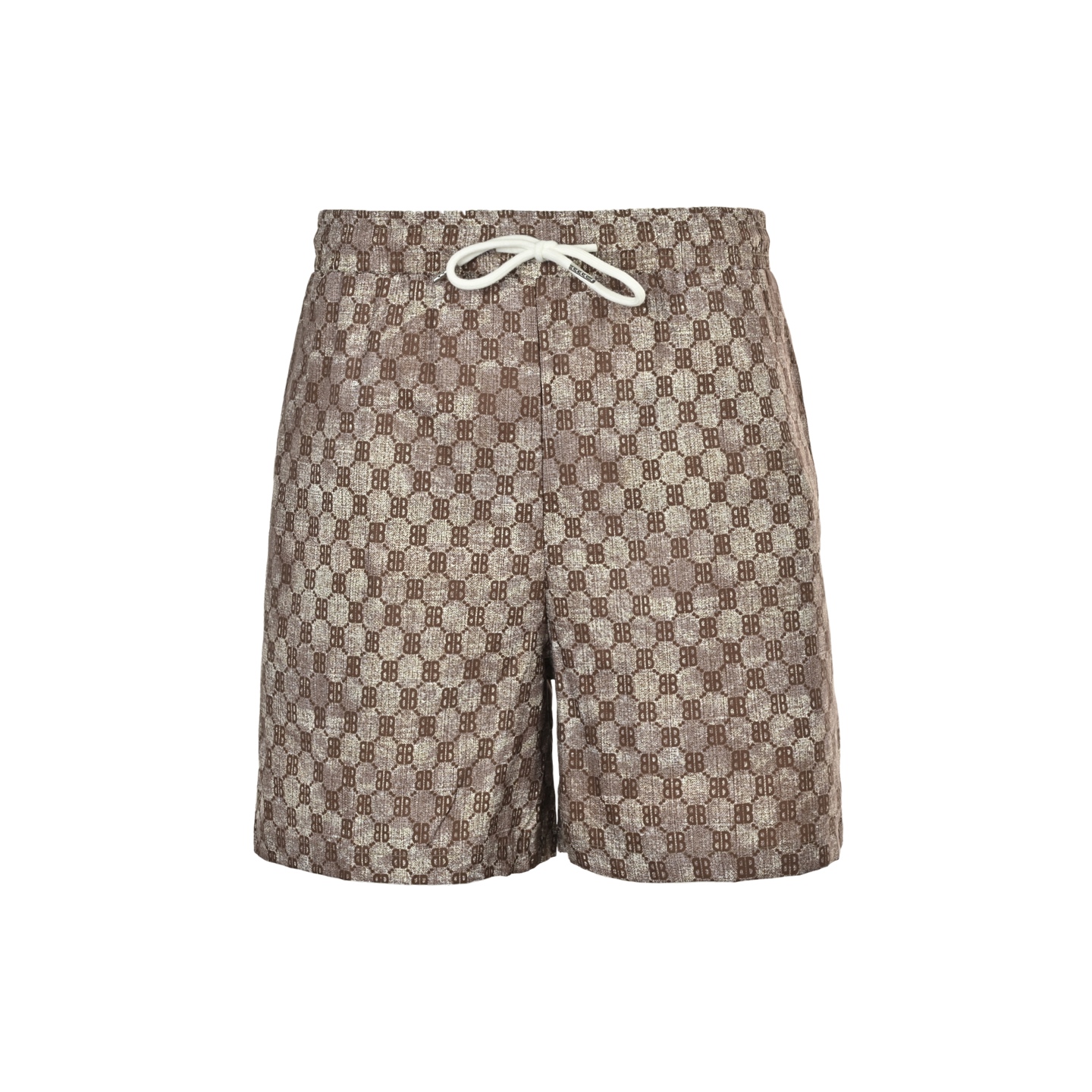 Brown full Indonesian dragon shorts