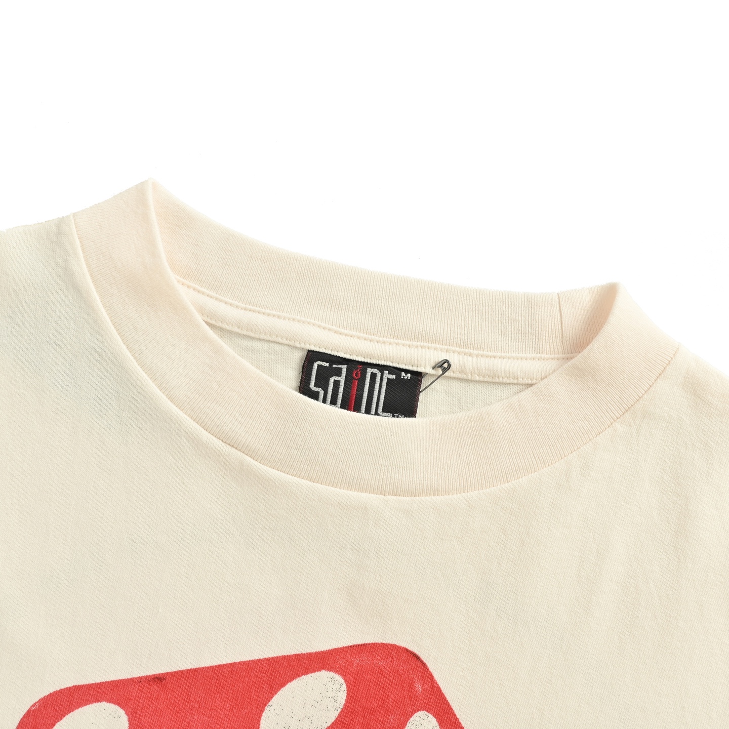 25ss dice letter print short sleeve T-shirt