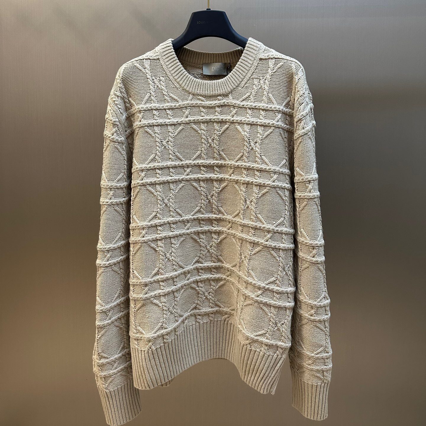 Cannage Crew Neck Sweater