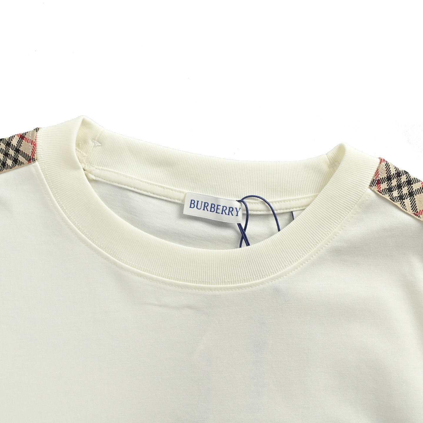 Warhorse embroidered shoulder check T-shirt