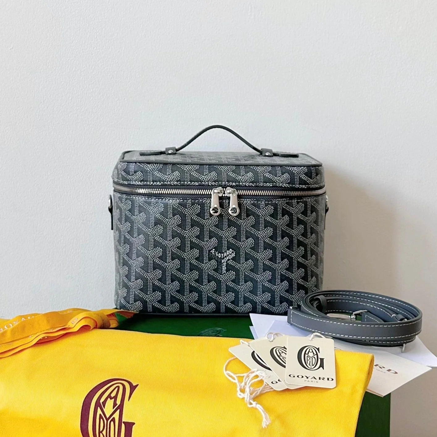 Makeup Case Bag 20CM Grey