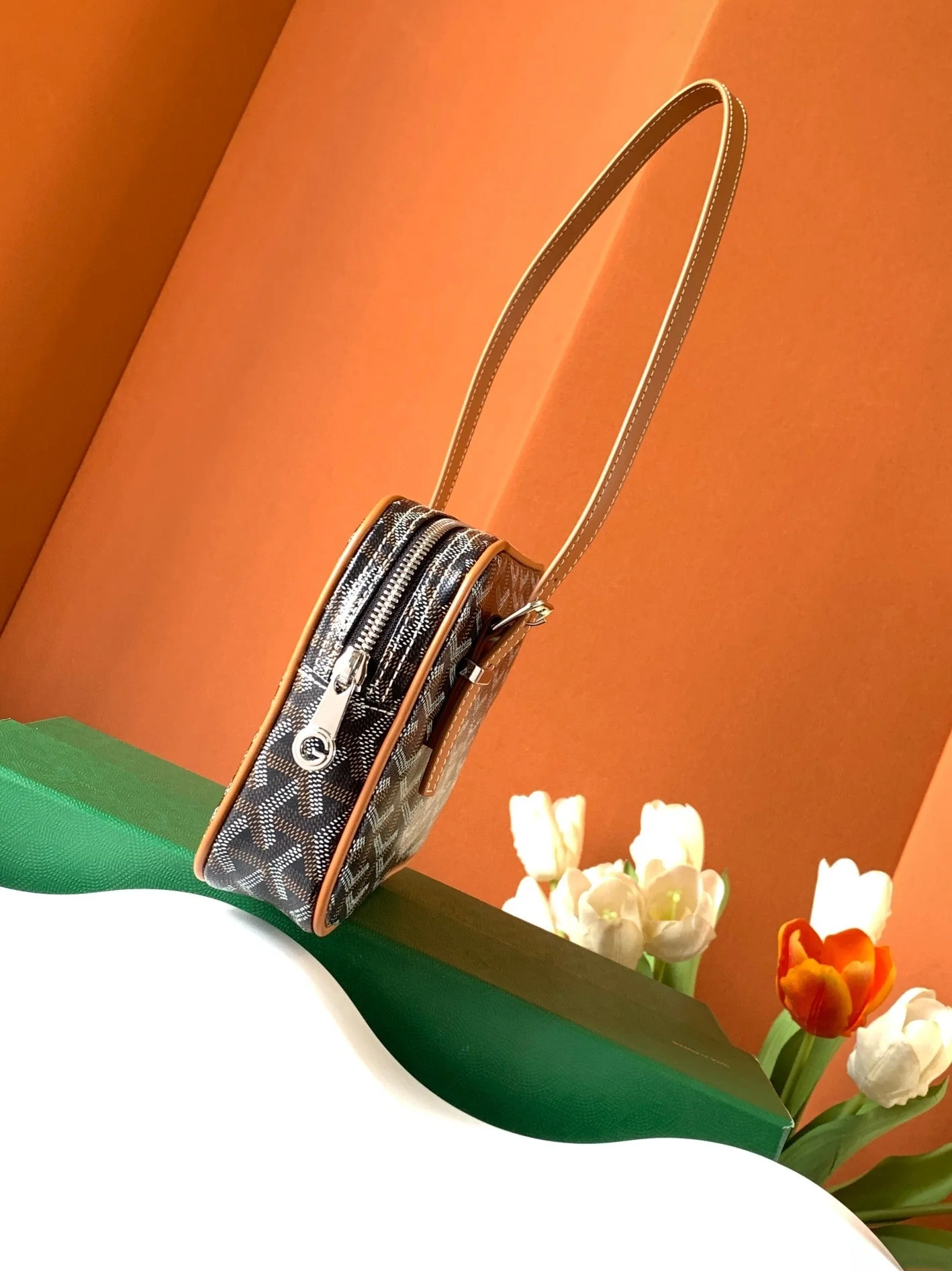 Toast Bag 21cm Black Tan