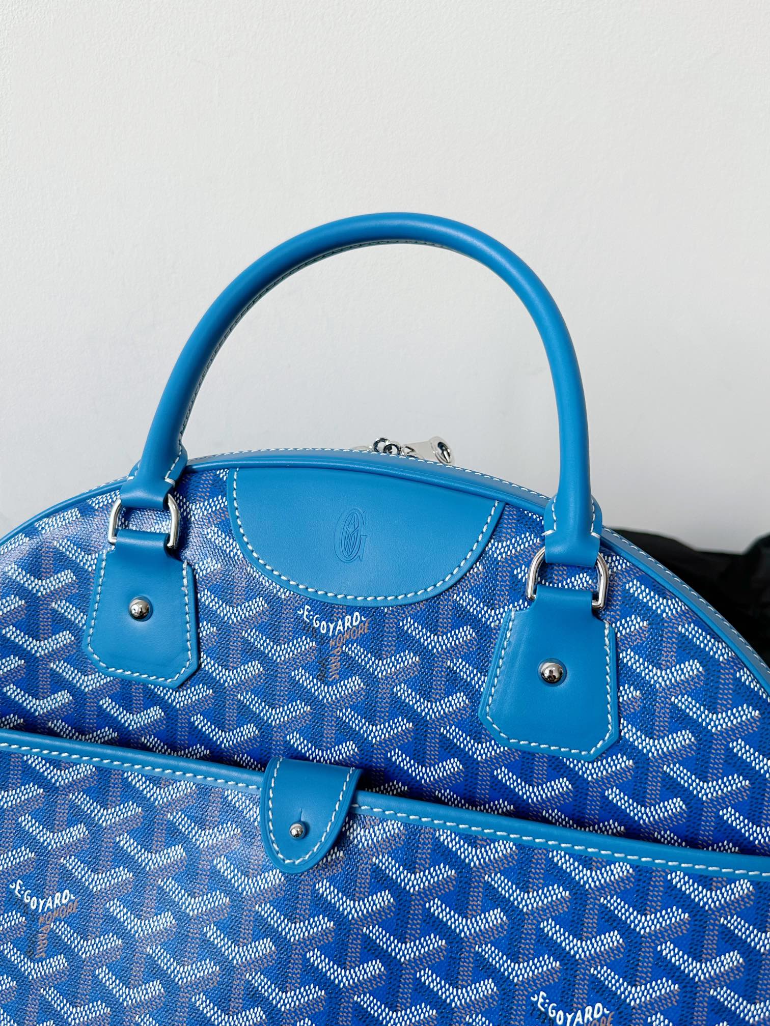 Medium Blue Canvas Bowling Ball