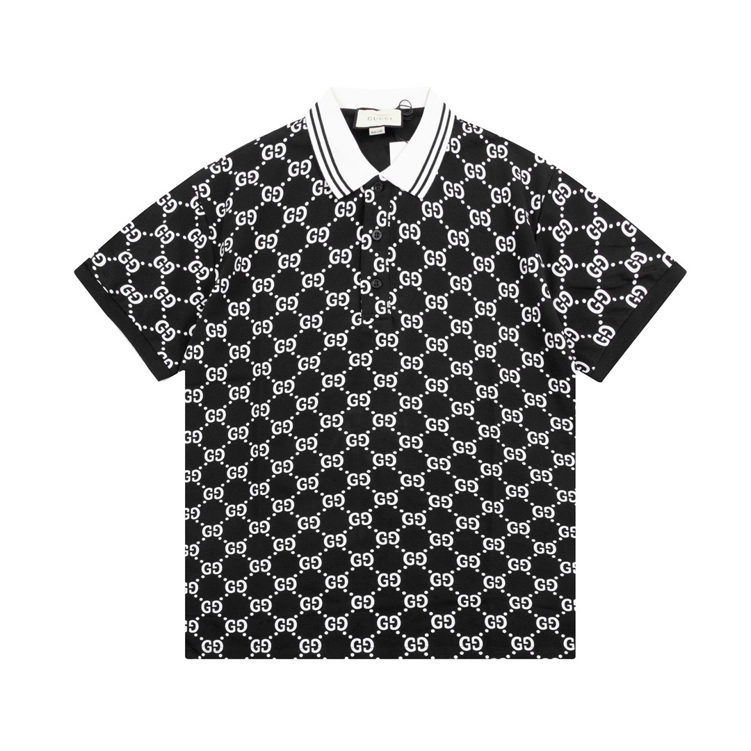 Classic all over print Polo shirt