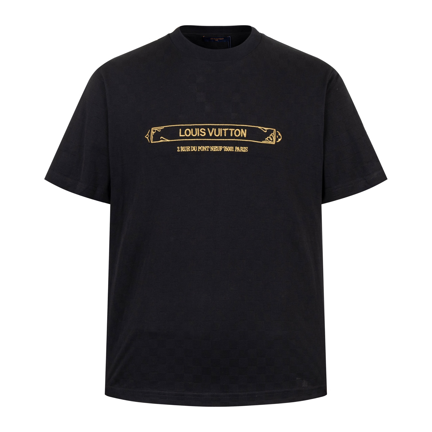 Gold Frame Piqué Short Sleeve T-Shirt