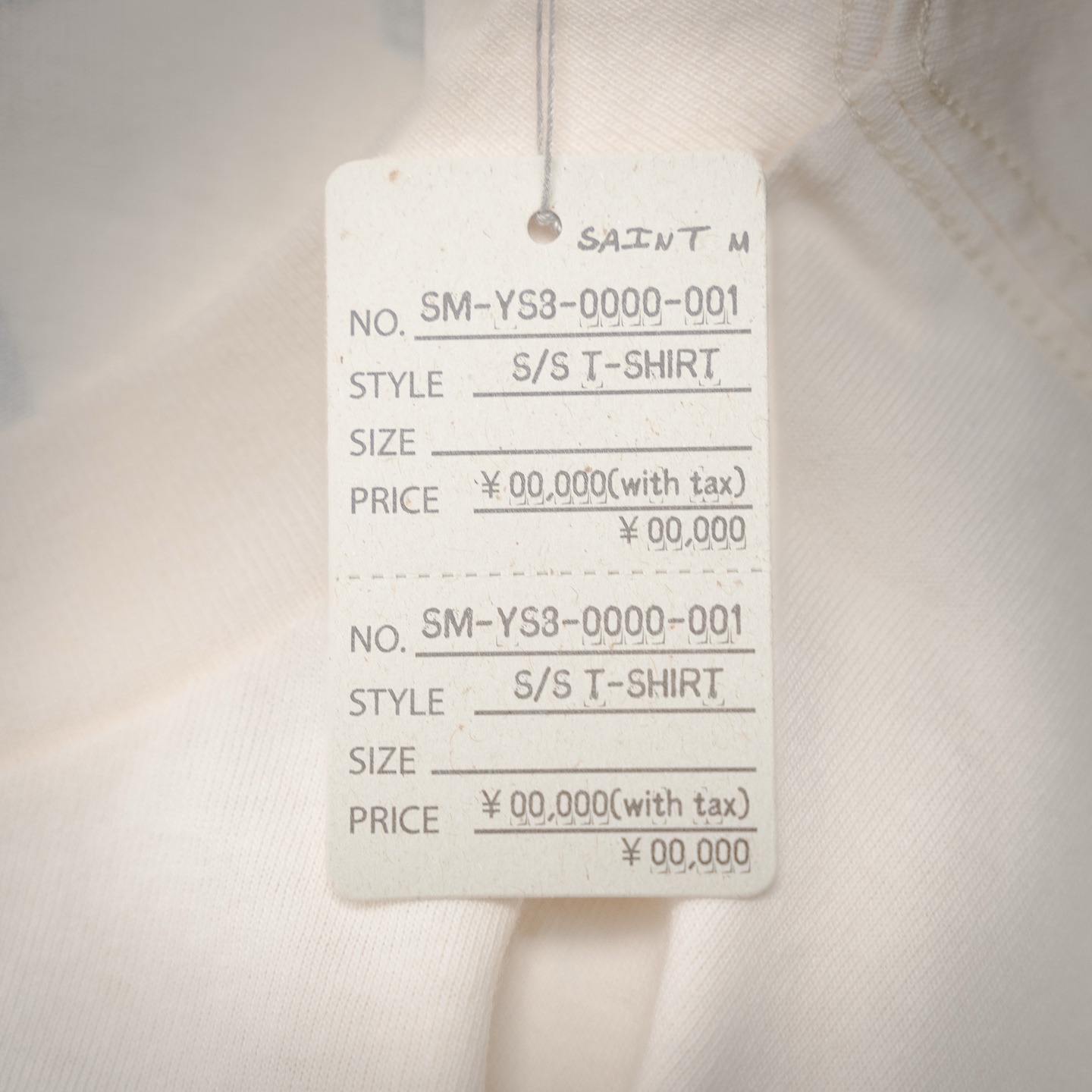 25SS 2PAC Cross Portrait Graphic T-Shirt