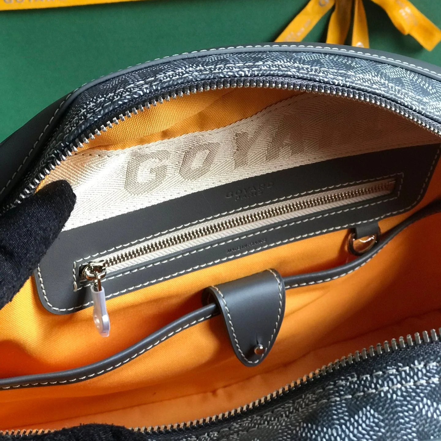 Grey Calfskin Handbag