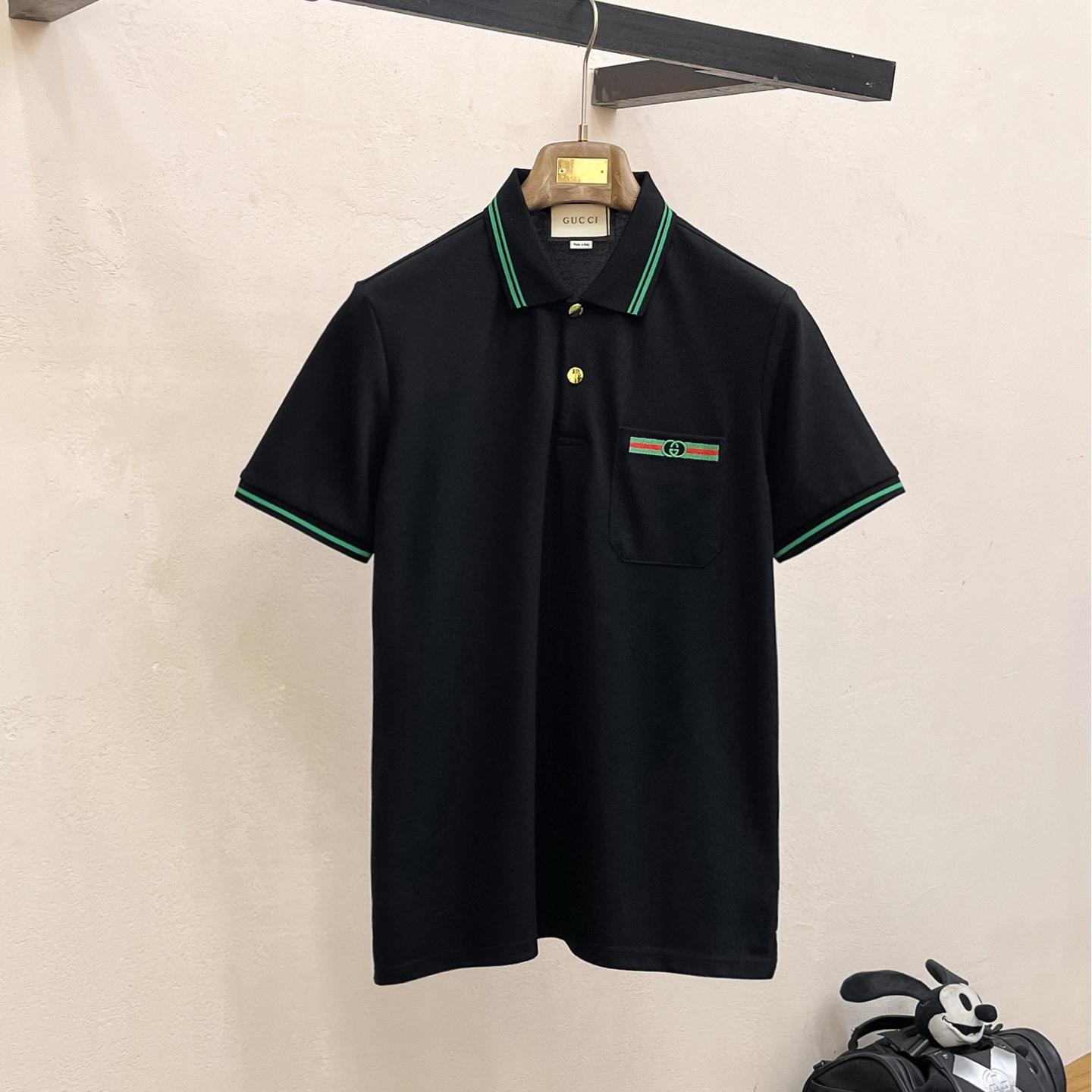 New short-sleeved lapel Polo