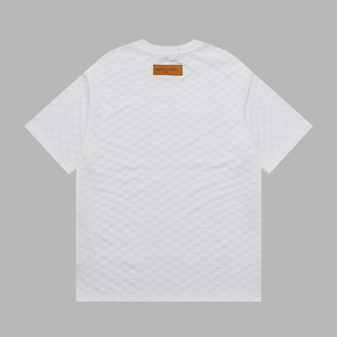 All-over jacquard mosaic T-shirt