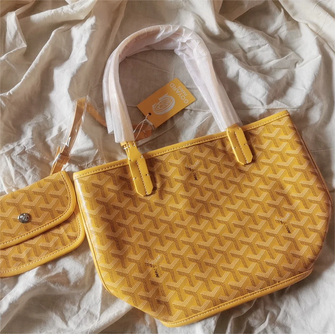 Mini 38CM Yellow Canvas Bag