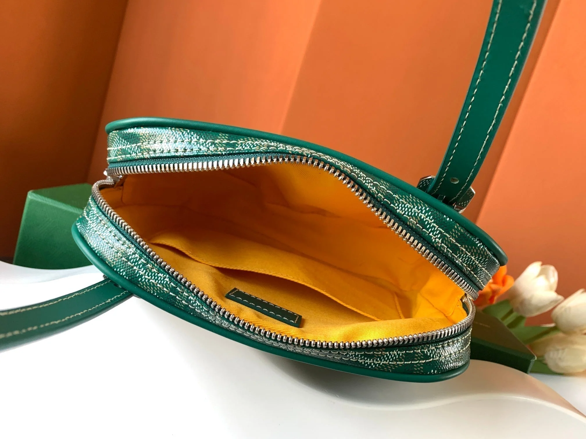 Toast Bag 21cm Green