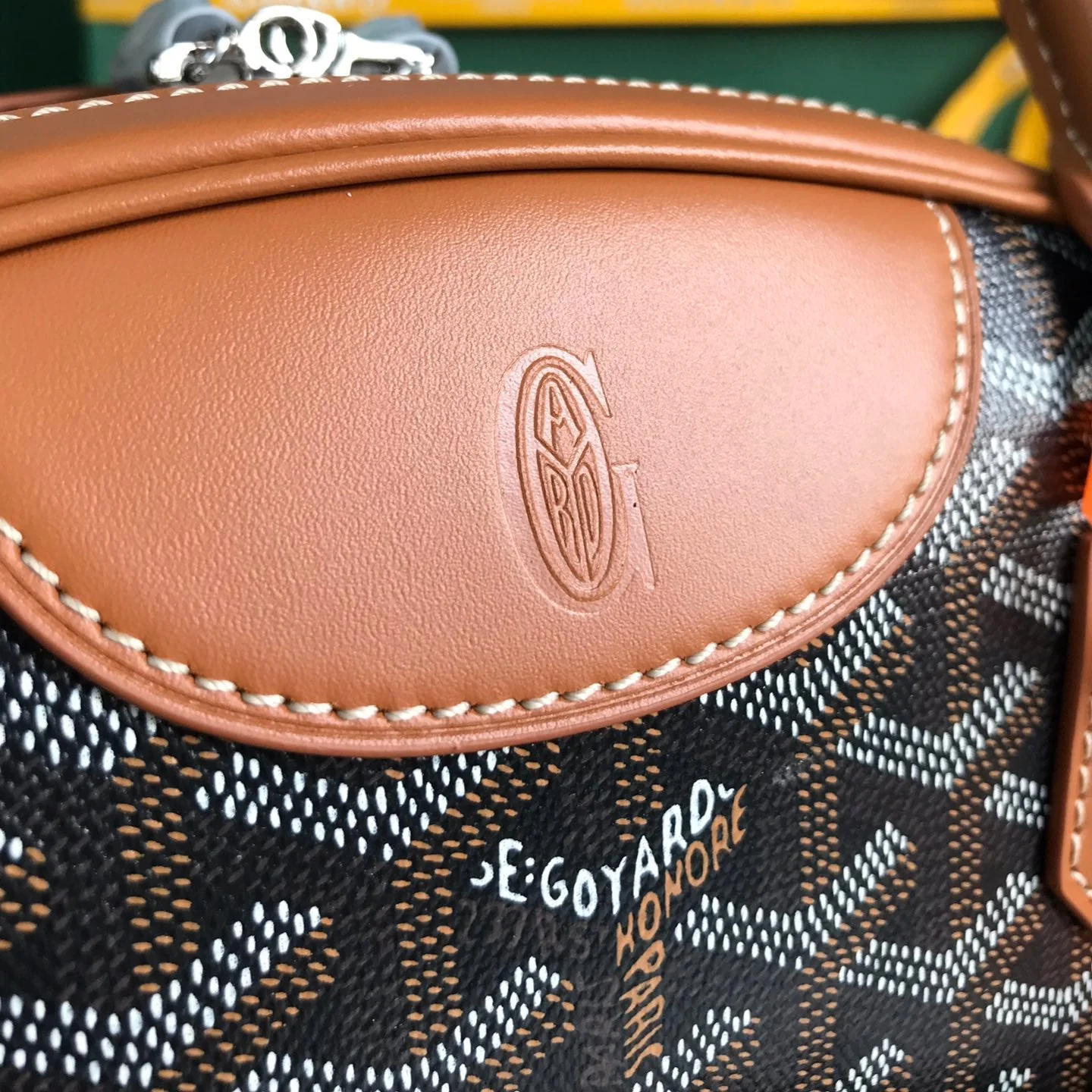 Tan Calfskin Handbag