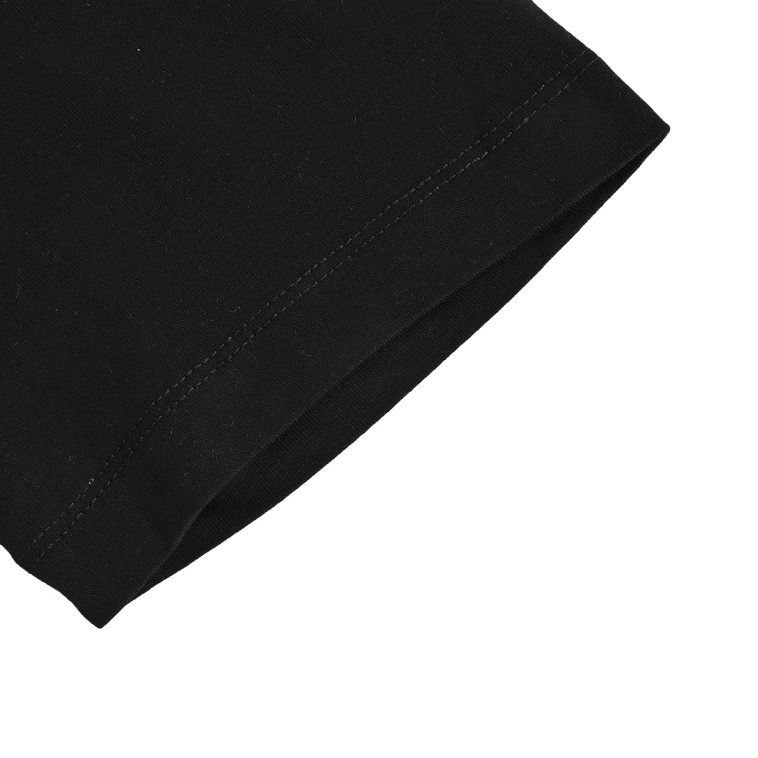 Double B No Passing Print Short Sleeve T-shirt