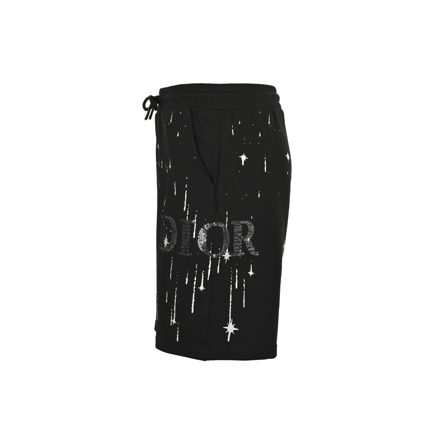 25ss embroidered lettering shooting star shorts