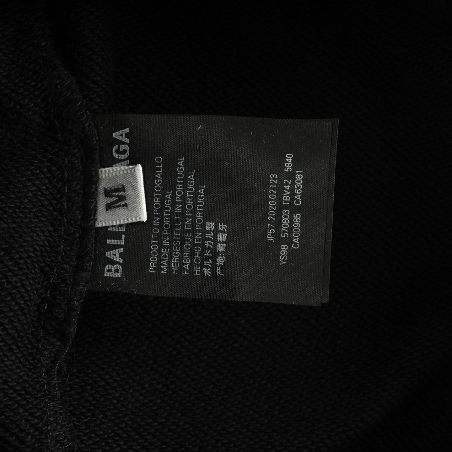 25ss tape print shorts