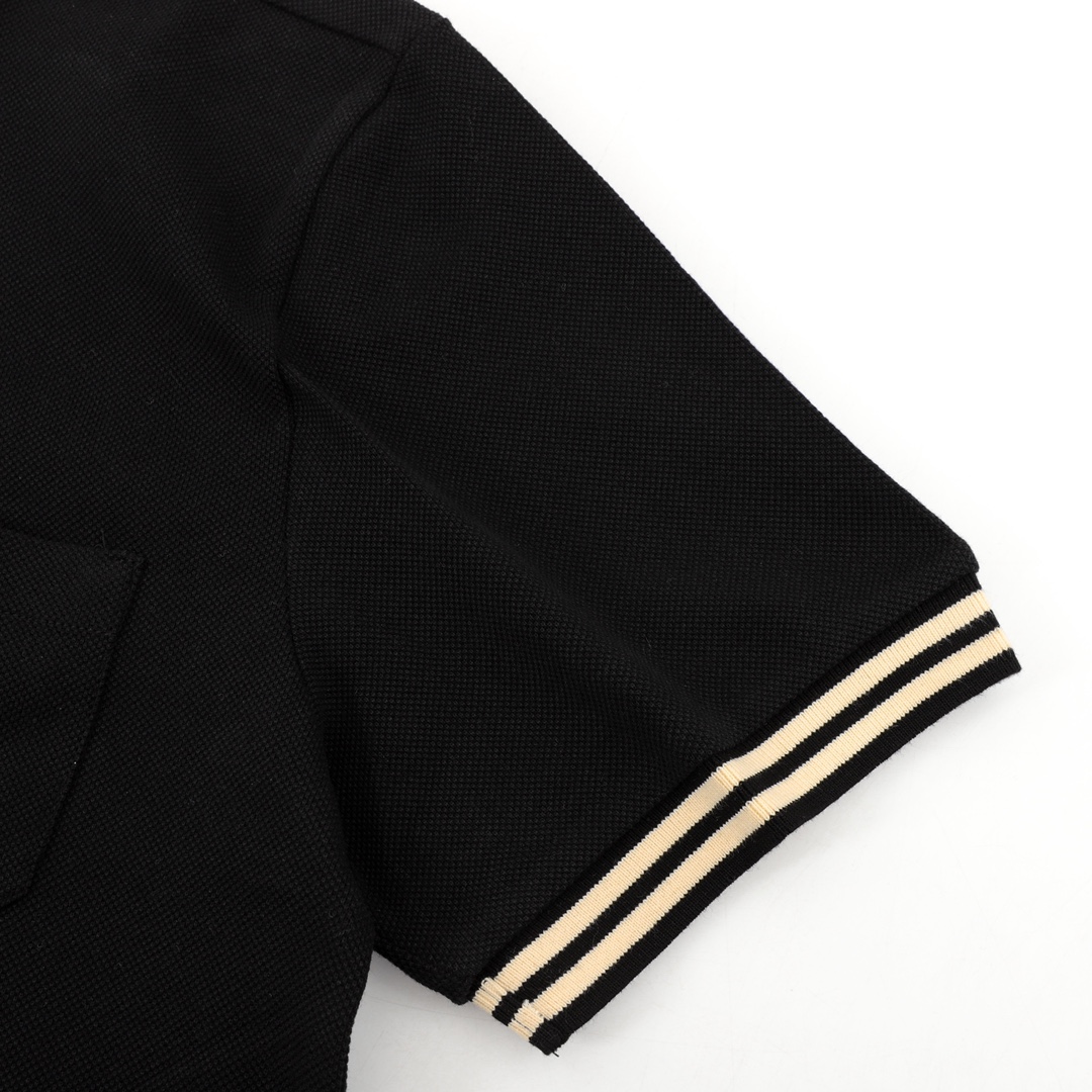 Rope Embroidery Polo Short Sleeve