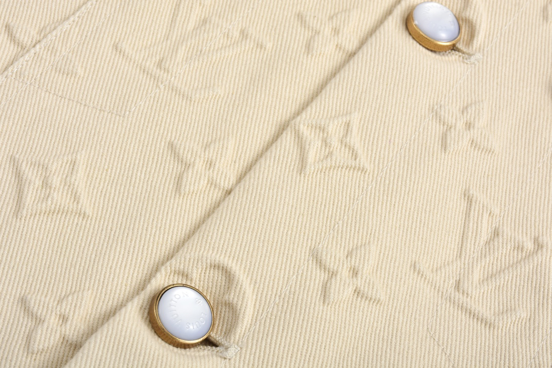 All over printed embossed jacket