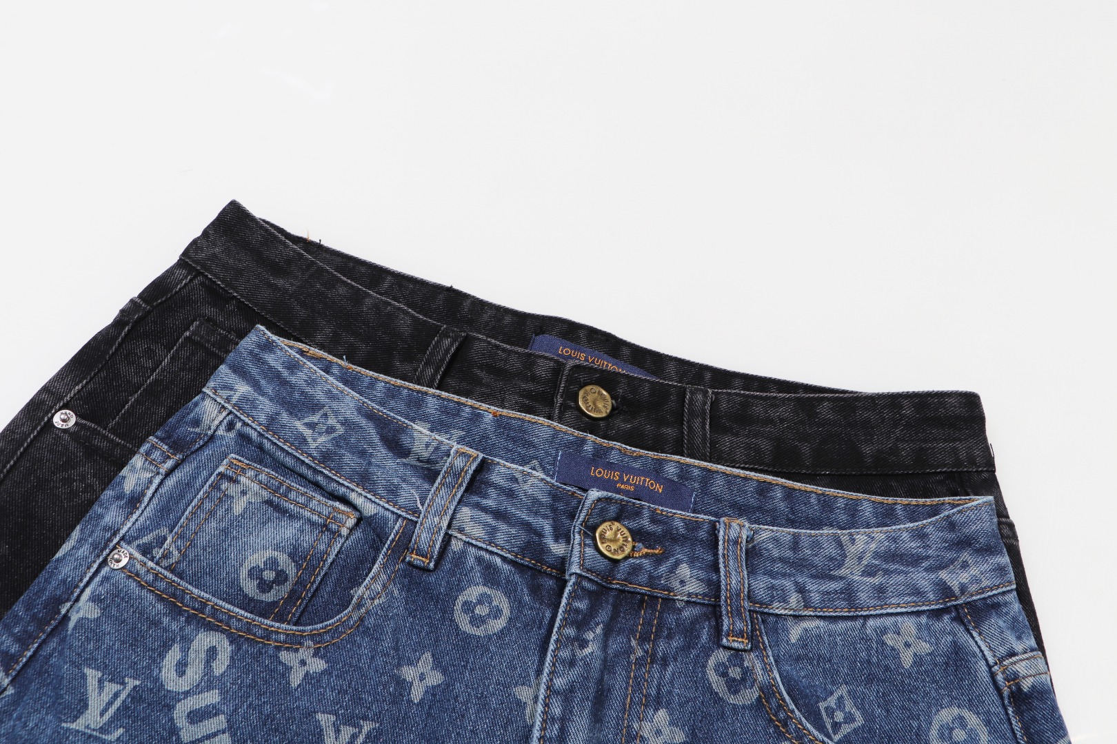 New Cargo Style Printed Jeans