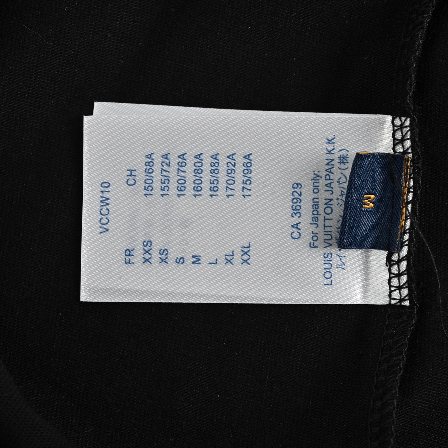 Ink embroidered lettering T-shirt