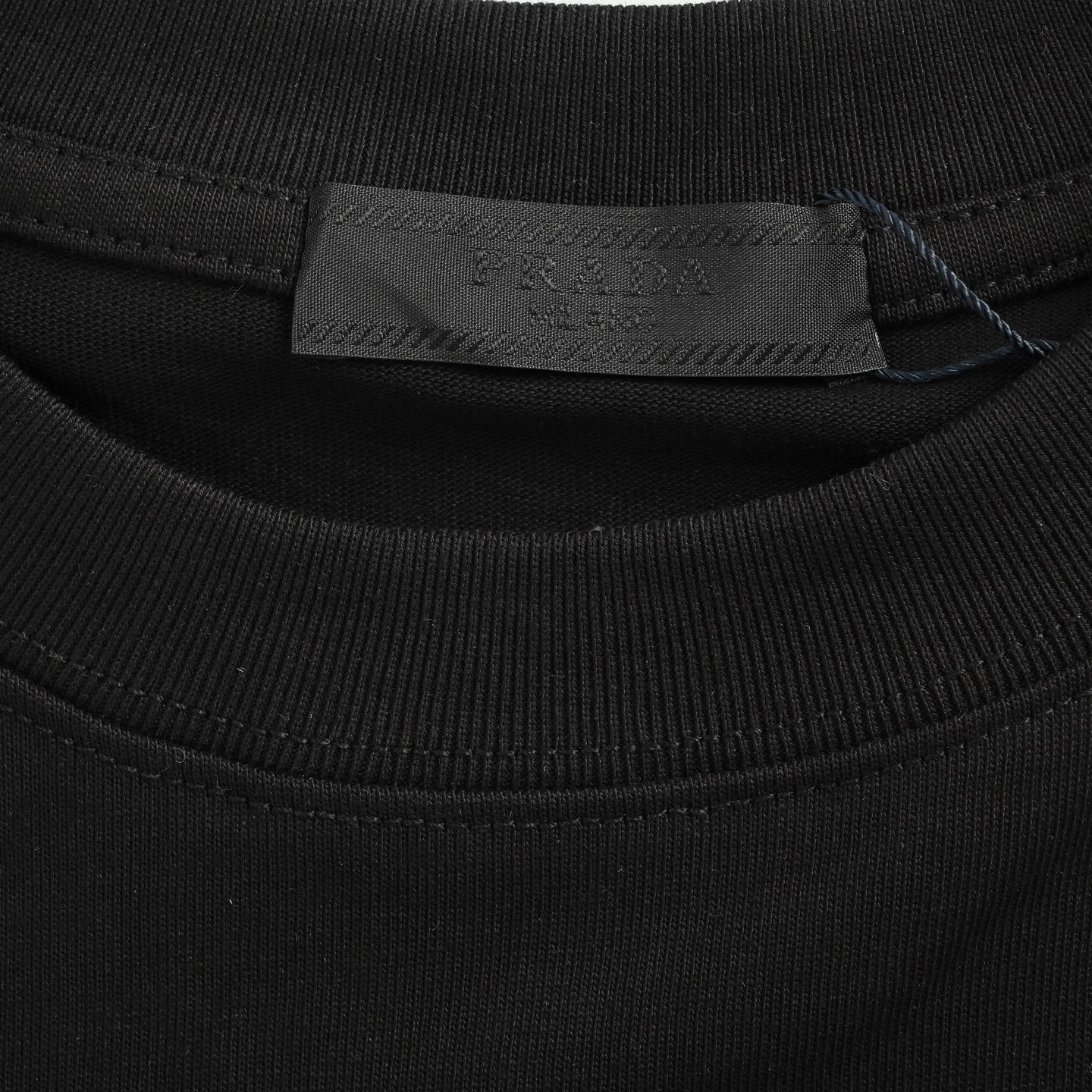 25ss shadow letter embroidered short-sleeved T-shirt