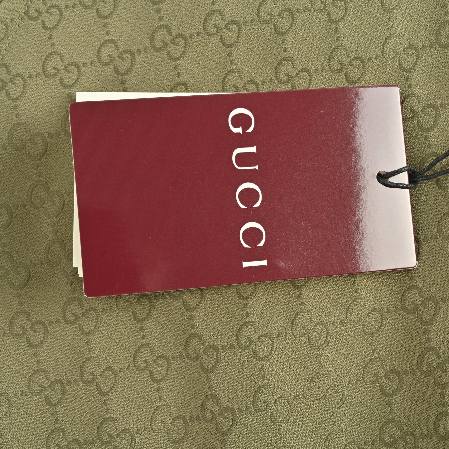 GG All-Over Print Fine Check Hooded Zip-Up Jacket