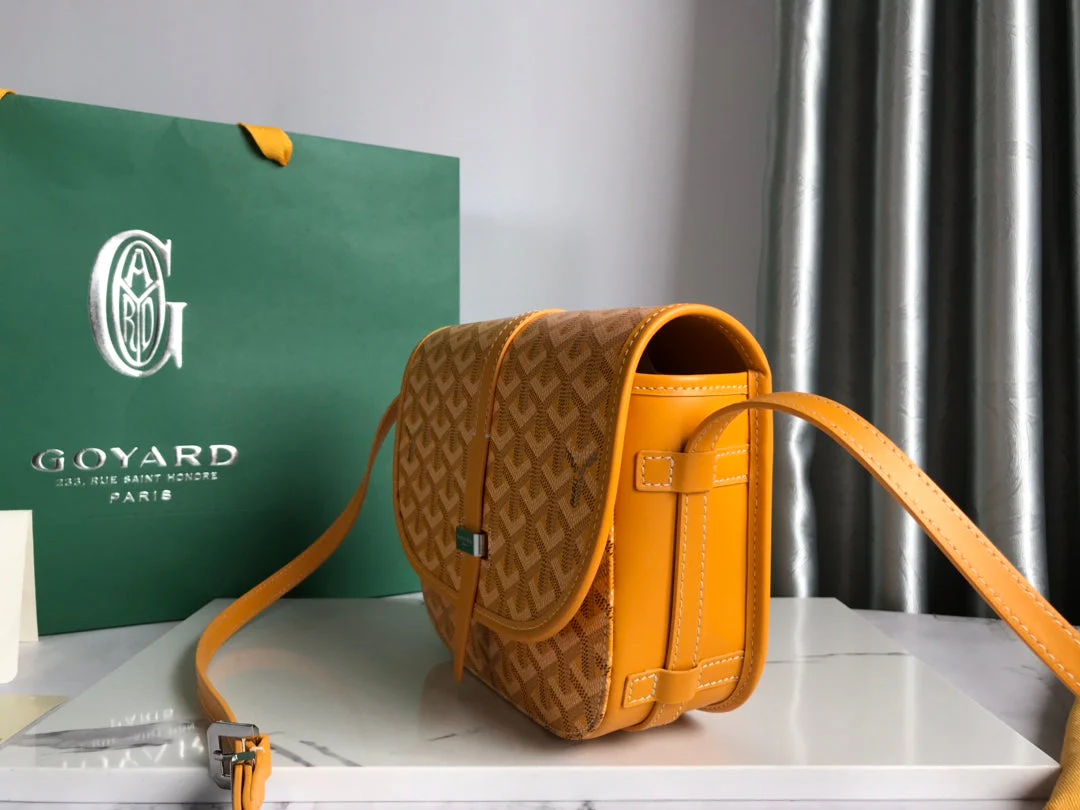 Yellow Messenger Bag