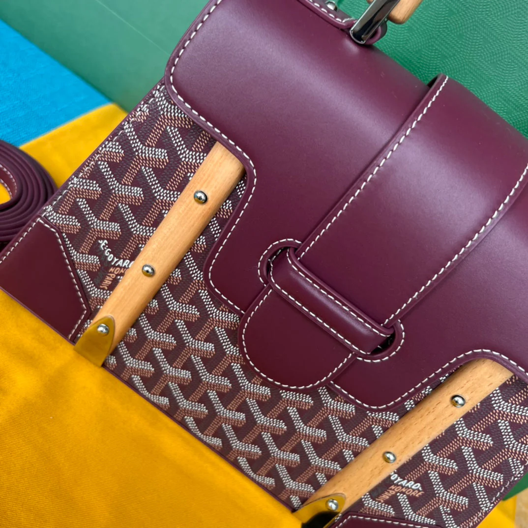 BAG 28 IN CANNON PINK CANVAS AND CALFSKIN