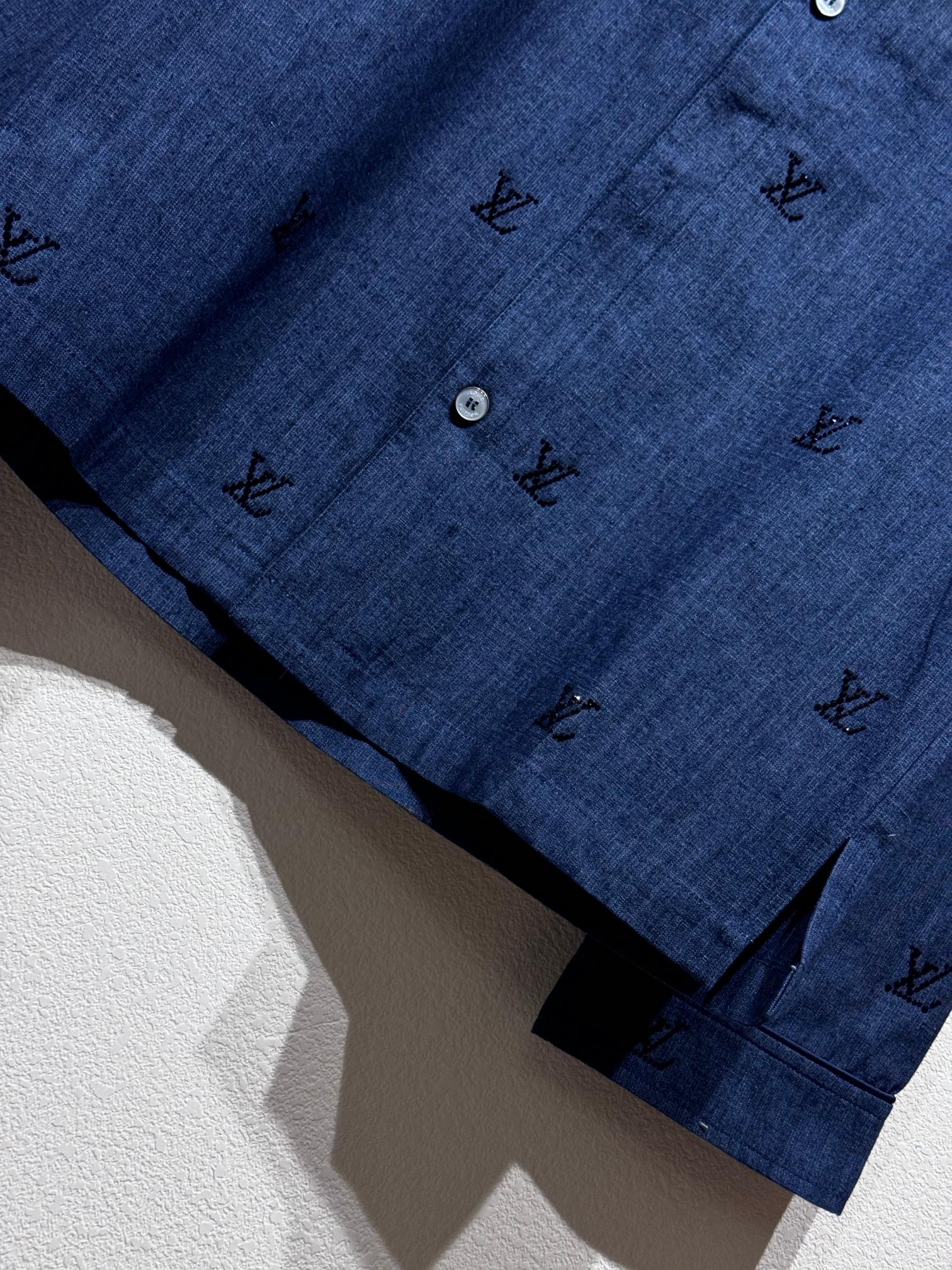 Beaded Letters LOGO Shirt Jacket