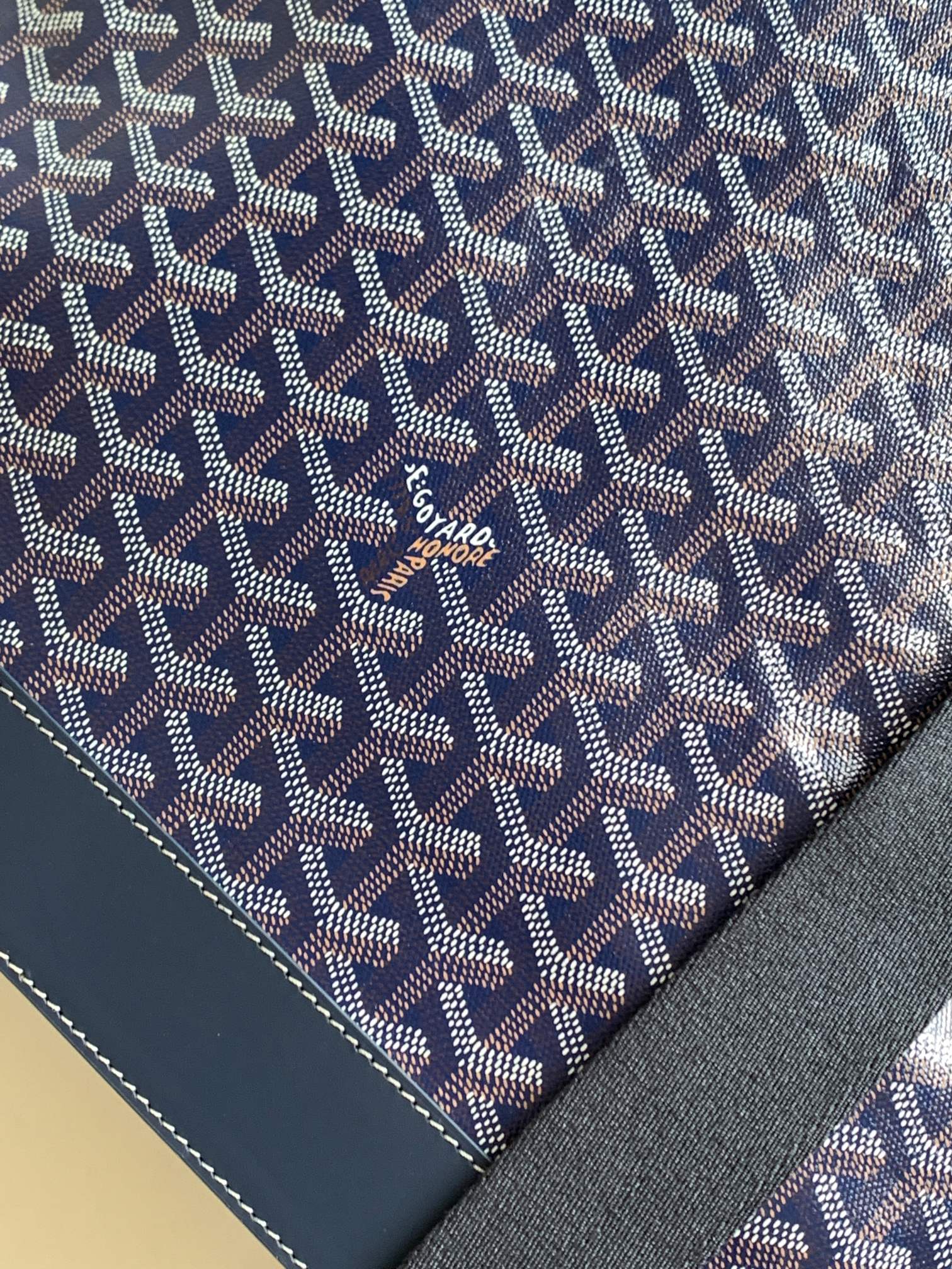 Steamer Pm Bag 48cm Navy Blue