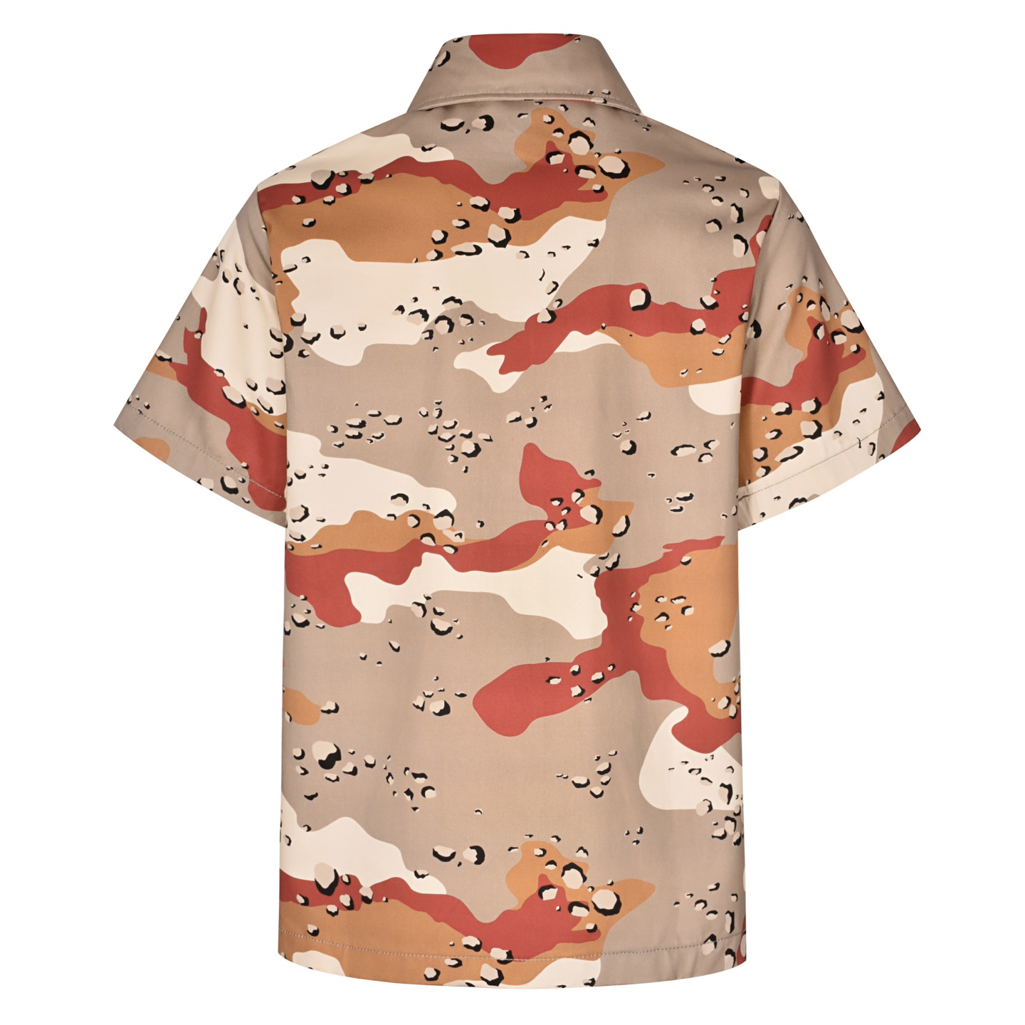 Cross camouflage short-sleeved shirt