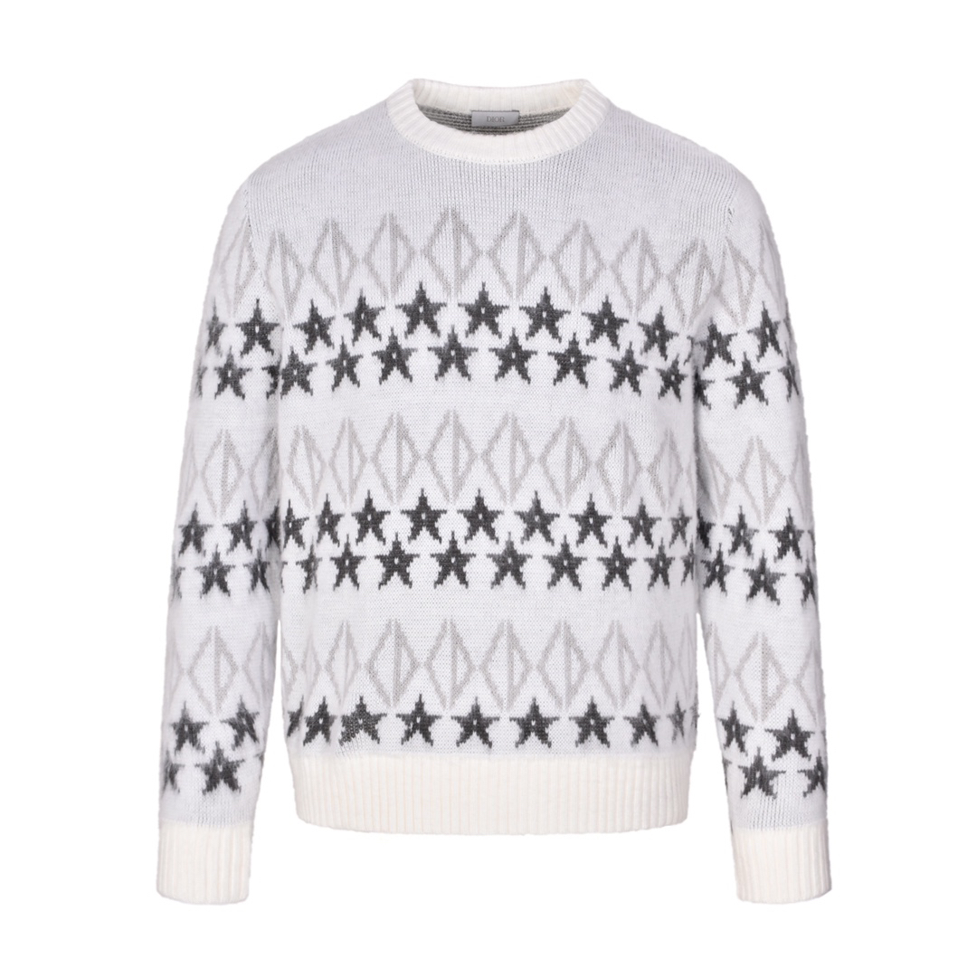 Star wool sweater